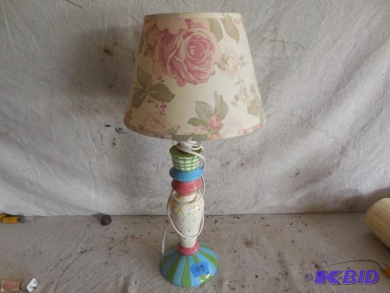 lot 157 image: Table lamp...