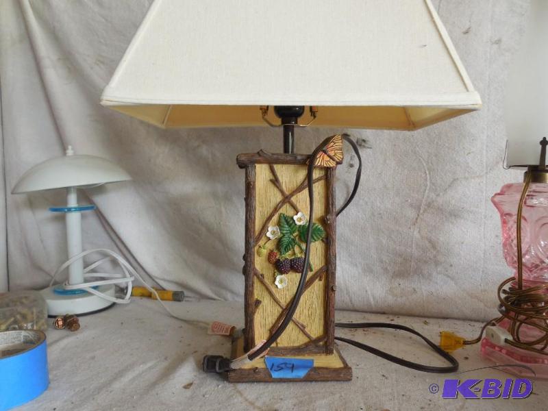 lot 159 image: Table lamp...