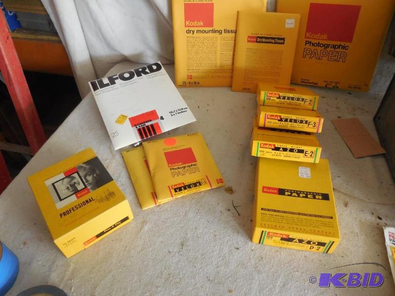 lot 175 image: Lot of Photographic paper...