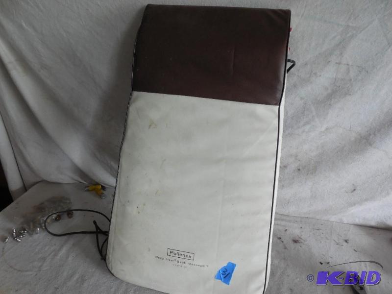 lot 31 image: Pollenex heat and massage pad....