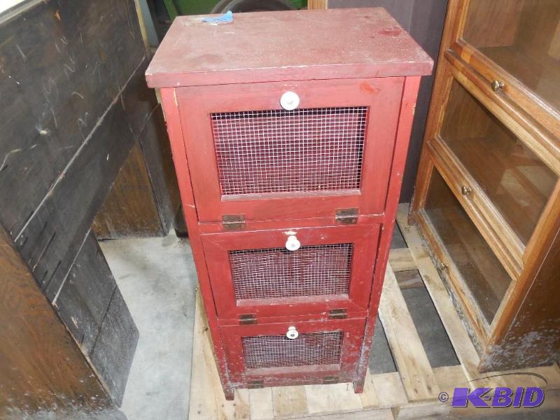 lot 71 image: 13" x 34" x 11" Shelf unit wit...