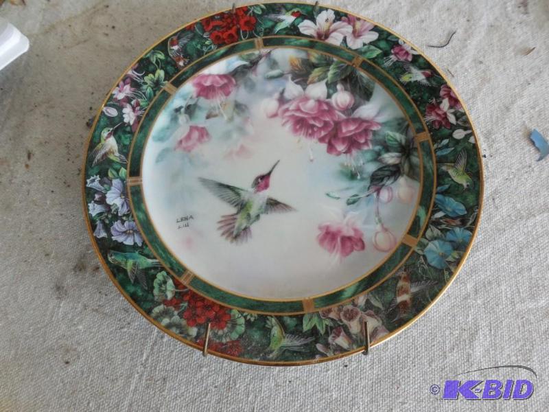 lot 79 image: Len A Liu Collector plate " The Annes Hu...
