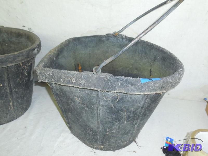 lot 9 image: Rubber pail...
