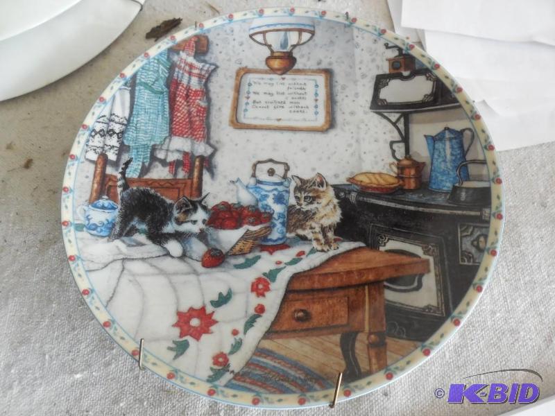 lot 94 image: Knowles Collector plate by Hannah Hollister I...