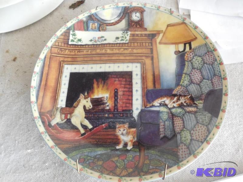 lot 95 image: Knowles Collector plate by Hannah Hollister I...