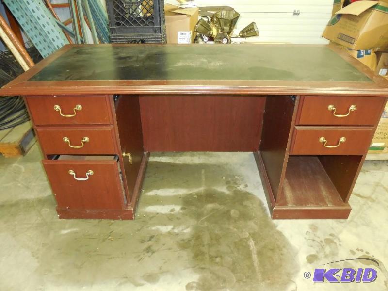 Desk needs some minor repair, measures 66 x ...