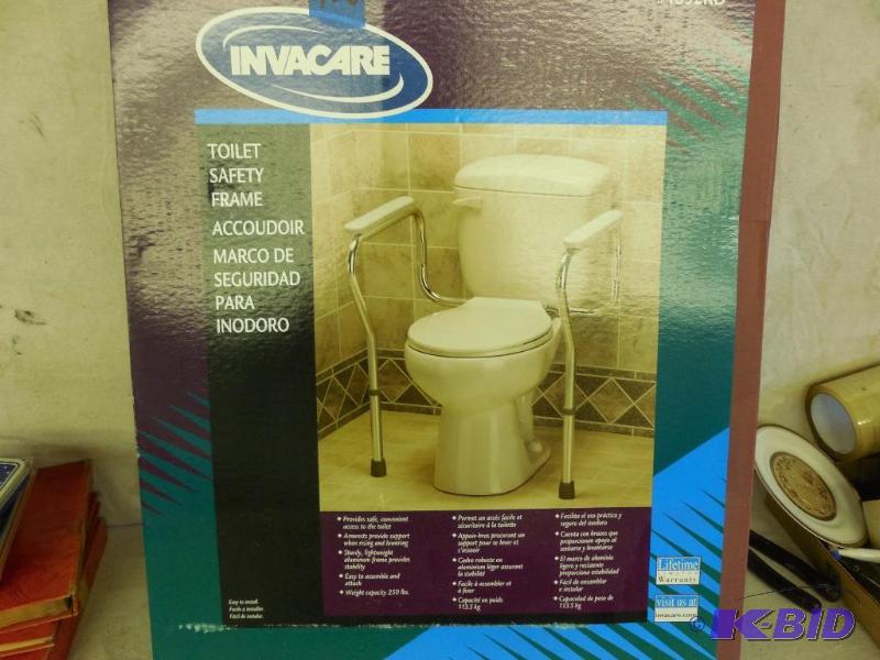 Invacare&nbspToilet safety frame...