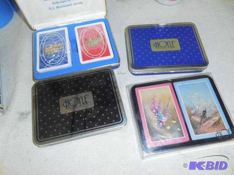 Playing cards...