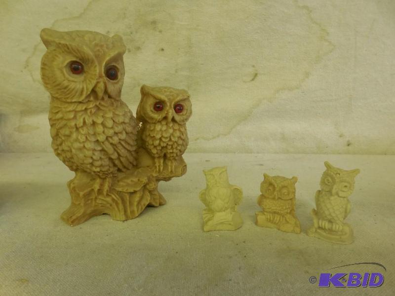 Set of owl very heavy...