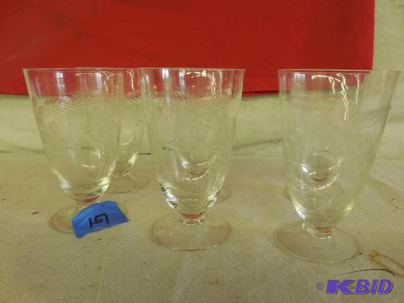 6 goblets...