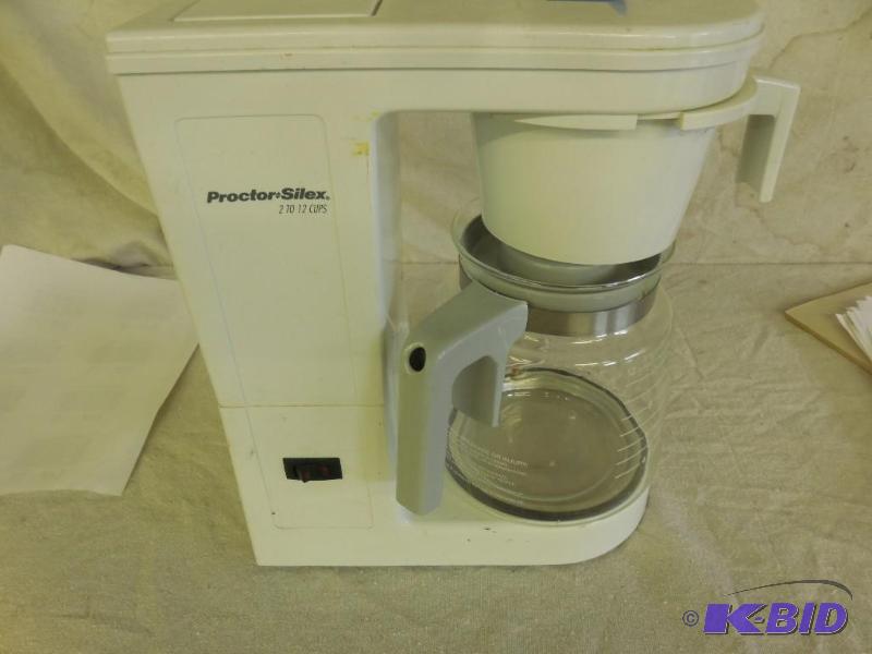 Protor Silex coffee maker...