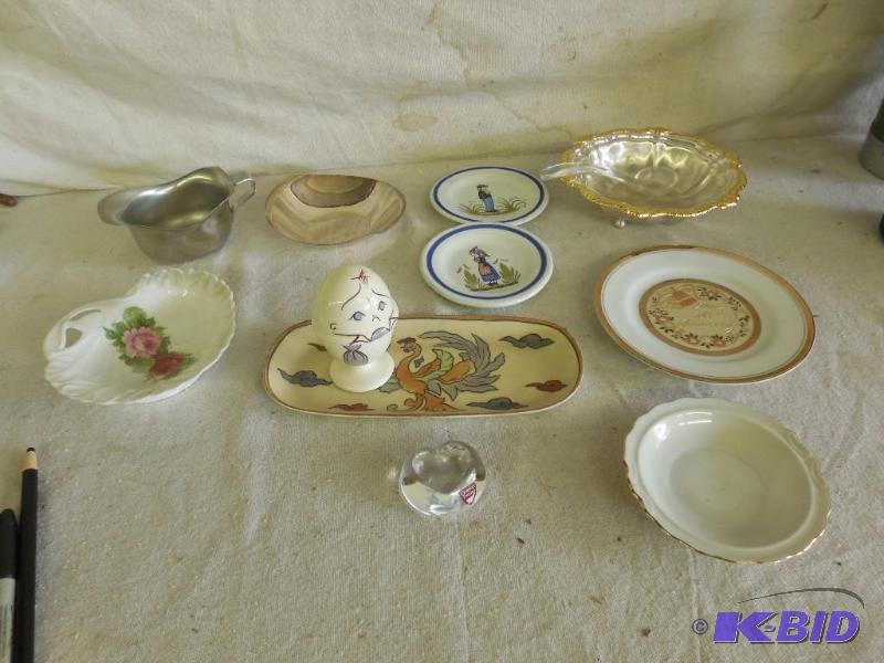 Plates, and bowls...