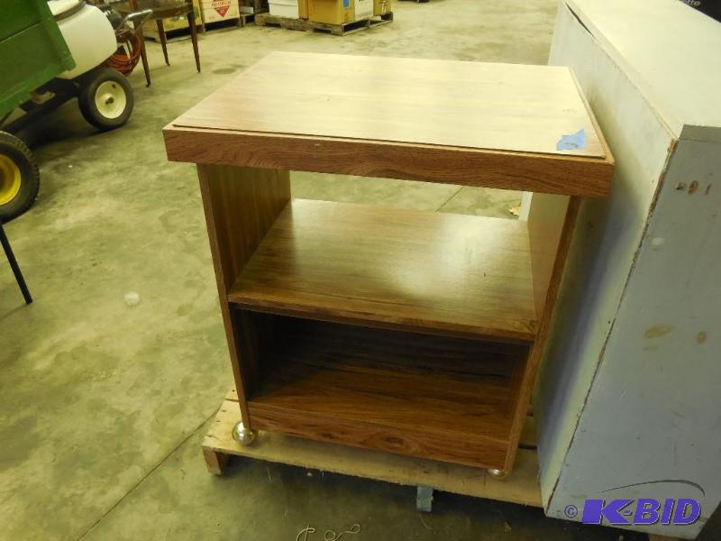 Rolling microwave stand, measures 25&quot x ...