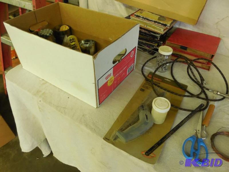 Box of nails, screws, etc.....