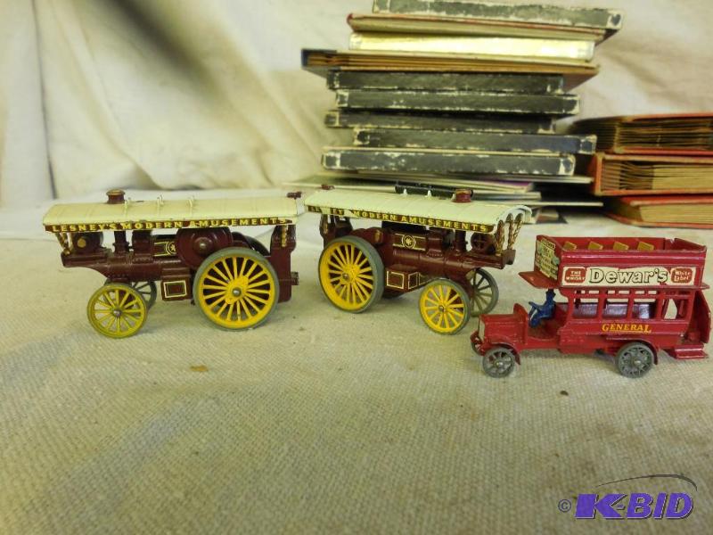 Old metal toys...