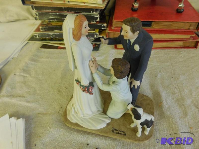 Norman Rockwell &quot Bride to be&quot figu...