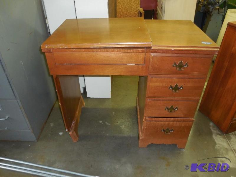 Sewing machine cabinet, measures 31&quot x 3...
