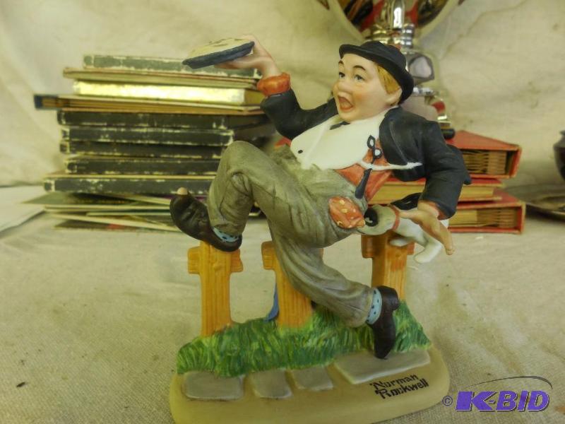 Norman Rockwell &quot Caught in the act&quot...