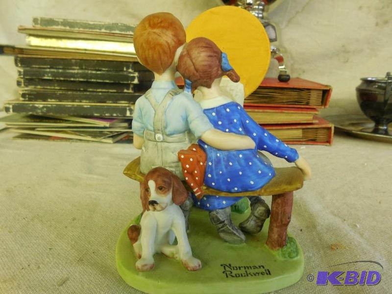 Norman Rockwell &quotYoung&nbsplove&quot f...