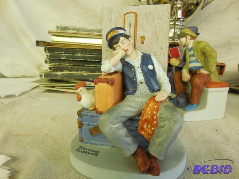 Norman Rockwell &quot Asleep on the job&quot...