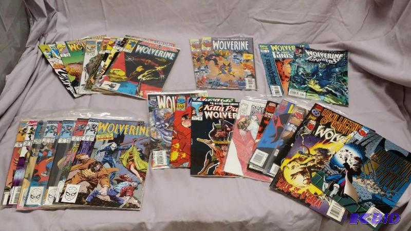 Lot of &nbsp29&nbspWolferine Comics. Some b...