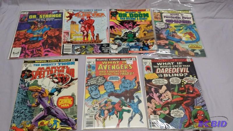 Lot of What If comics. Some bagged and some b...