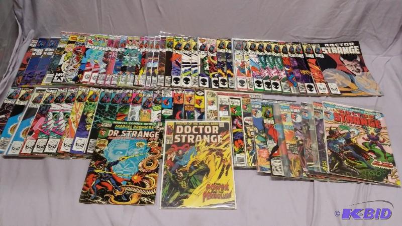Lot of 70 Doctor Strange comics. Some bagged ...