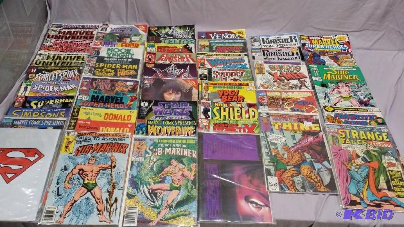 Lot of 47 comics including but not limited to...