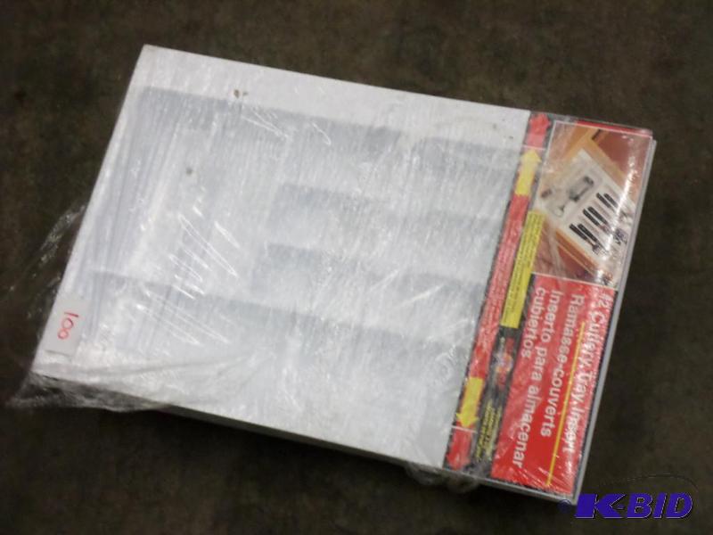 lot 100 image: (2) #2 Cuttlery Tray Inserts...