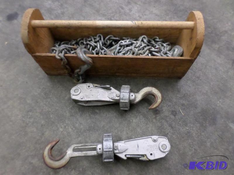 lot 102 image: Lot Of Chains & Binders...