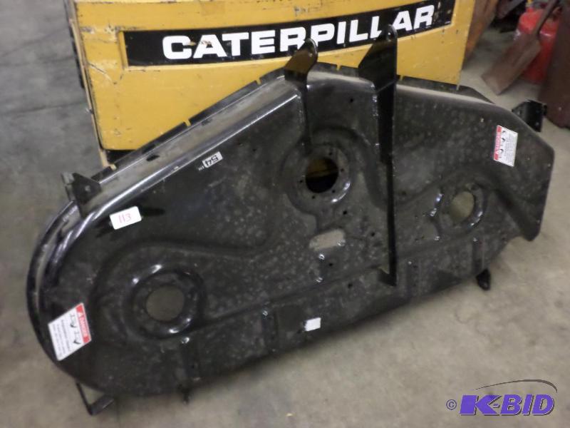 lot 113 image: New Unused Craftsman 54" Steel Mower Dec...