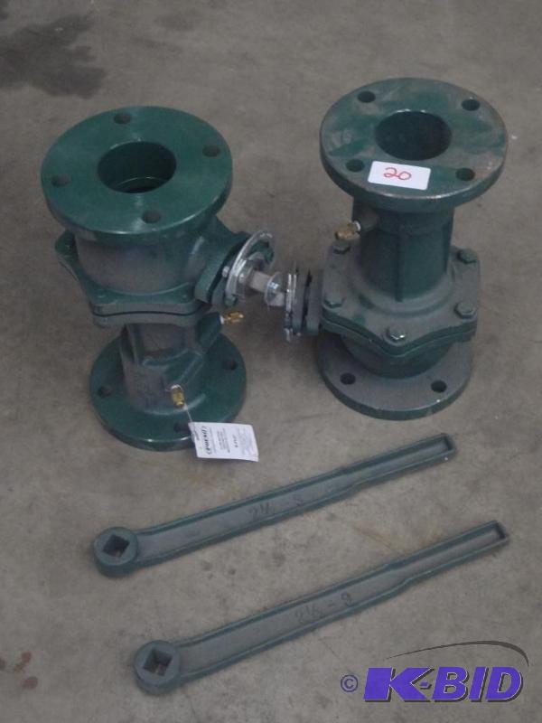 lot 20 image: (2) Presco Industrial Flow Meters...