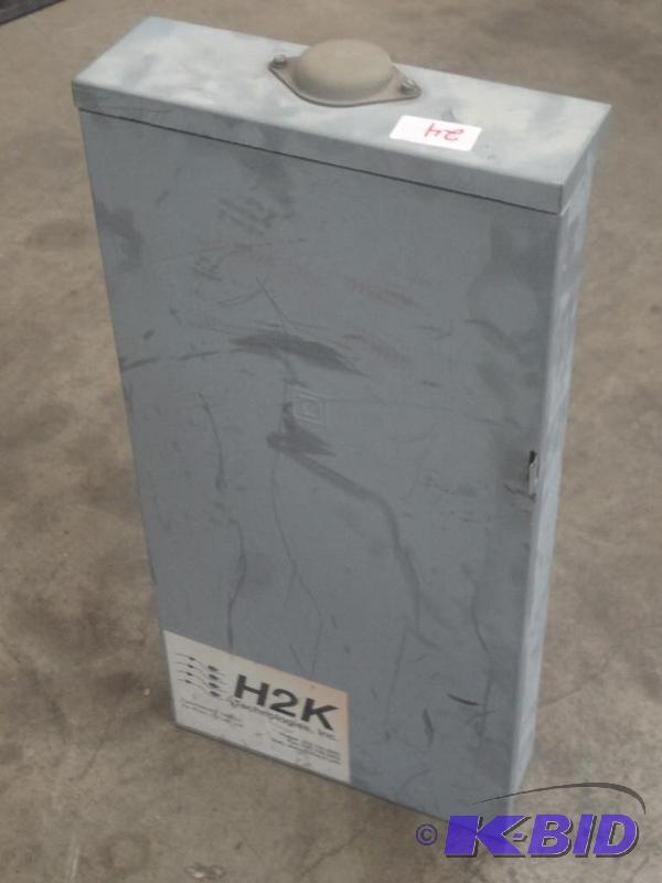 lot 24 image: (1) H2k Electrical Enclosure...