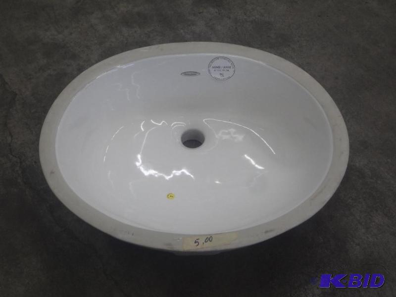 lot 49 image: American Standard Oval Sink, Unused...