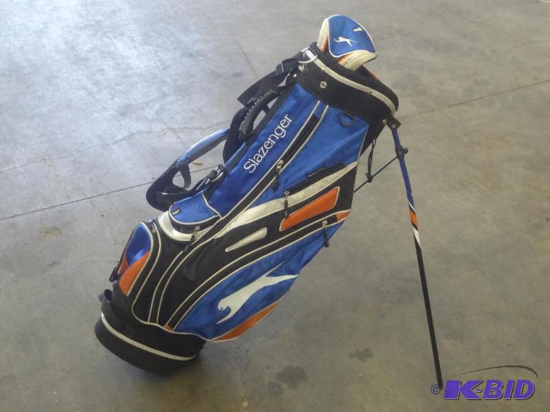 lot 53 image: Slazenger Golf Bag, Nice Condition...