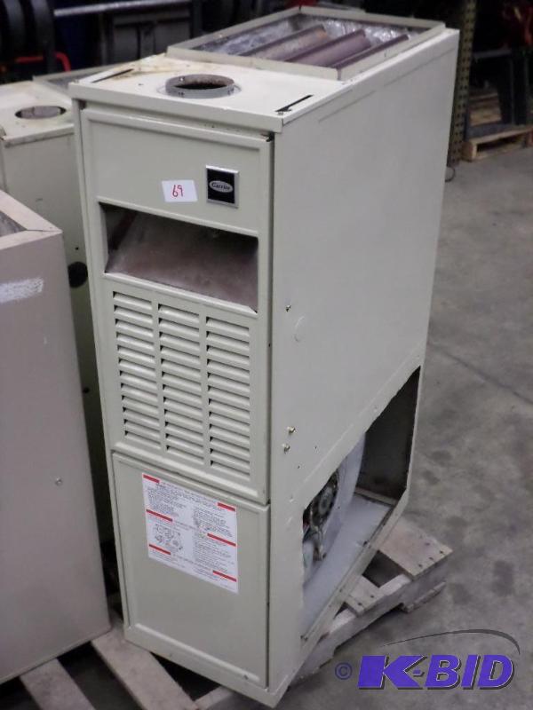 lot 69 image: Carrier Natural Gas Furnace, Works, 75000 BTU...