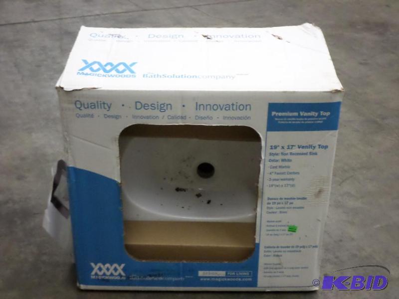 lot 77 image: MagickWoods 17&quotx19" Sink, Unused...