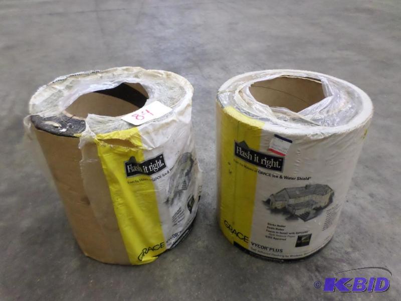 lot 84 image: (2) 9&quotx75ft Rolls Of Window Flashing...