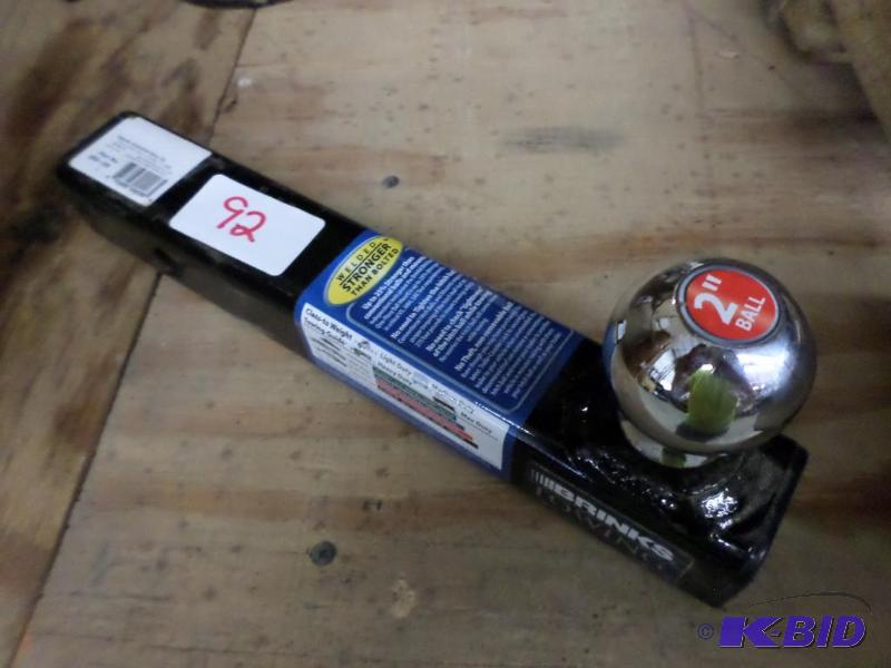 lot 92 image: New Reciever Hitch With 2" Ball...