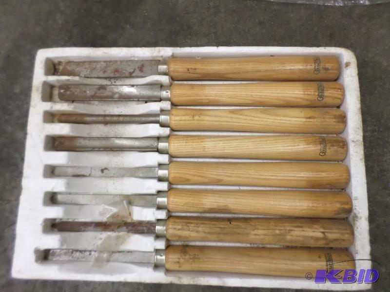 lot 94 image: Unused 8-Piece Lathe Tool Set...