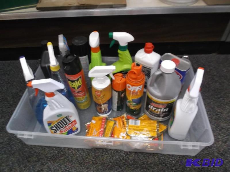 Lot Of Cleaning Items, Heat Pads, Charcoal Fl...