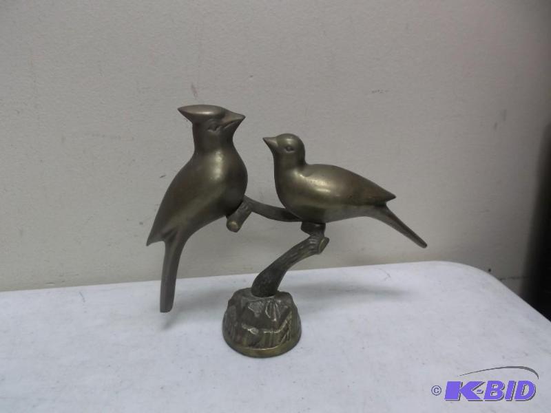 Brass Bird Statue, Filled With Something Else...