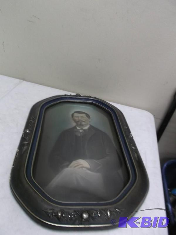 Antique Photo, Some Wear To Frame And Back, H...
