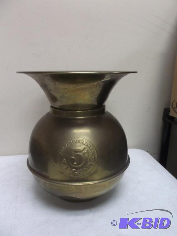 5 Cent Havana Cigars Spittoon, Unused, Some W...