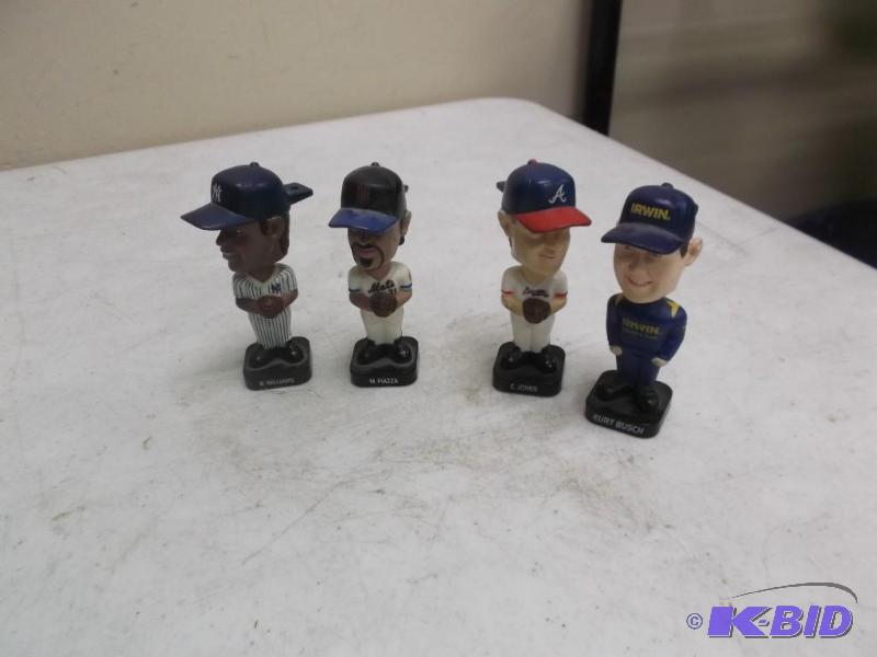 Lot Of Mini Plastic&nbspBobble Head Nodders...
