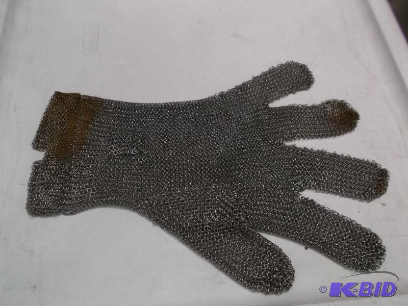 Vintage Metal Chain Butchers Glove...