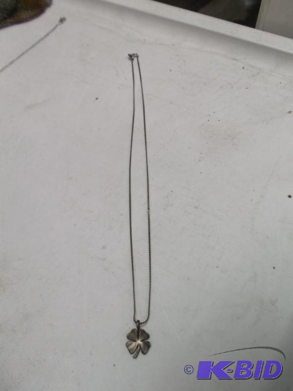 Four Leaf Clover Necklace, The Charm Only Is ...