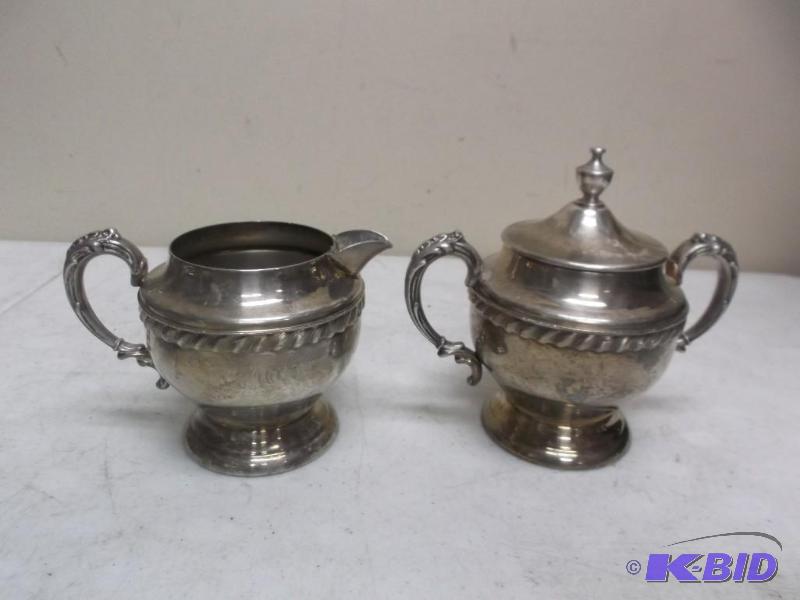 Pair Of Silver On Copper Dishes...