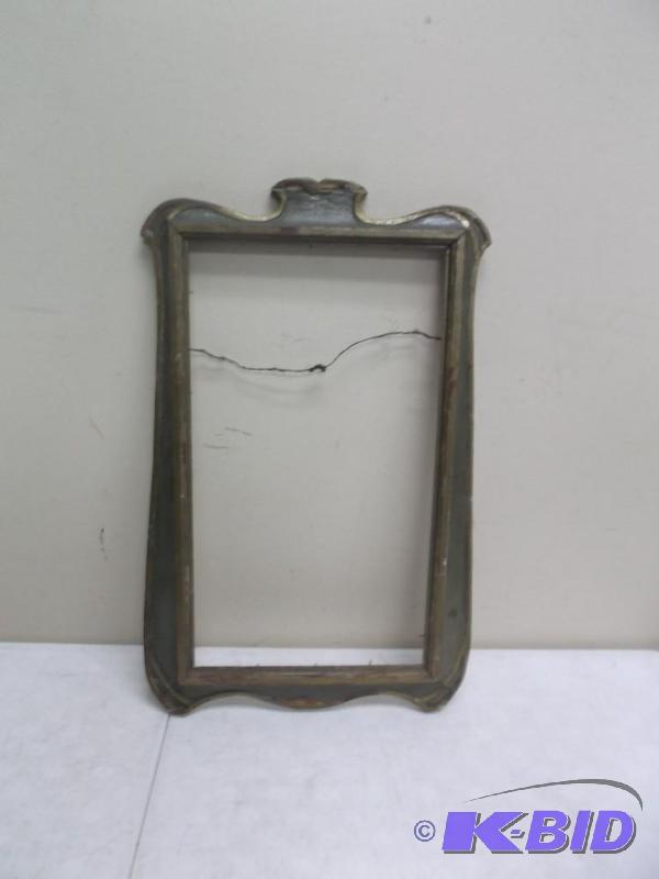 Vintage Wood Frame, Lots Of Wear...
