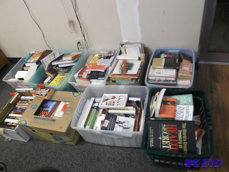 Huge Lot Of Reading Books, Nine Boxes Filled...